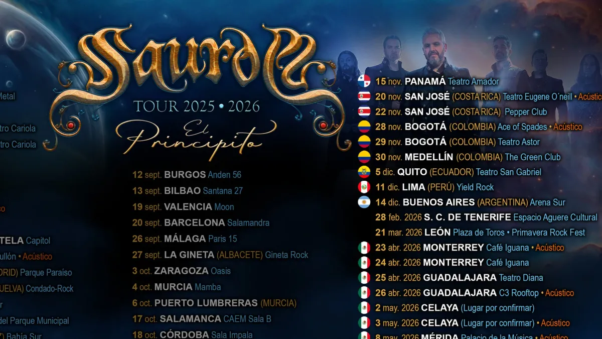 Saurom in San José, 20 November | Event in San Francisco De Dos Rios | AllEvents