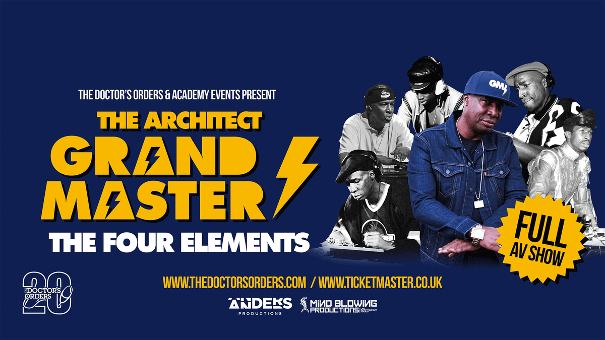 Grandmaster Flash, 9 October | Event in London | AllEvents