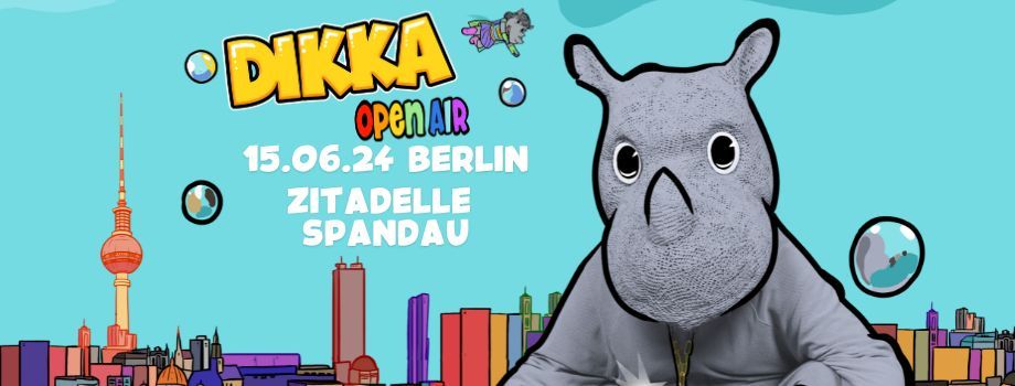  DIKKA - Open Air 2024 - Berlin, Zitadelle, Zitadelle Spandau, Berlin Illustration 