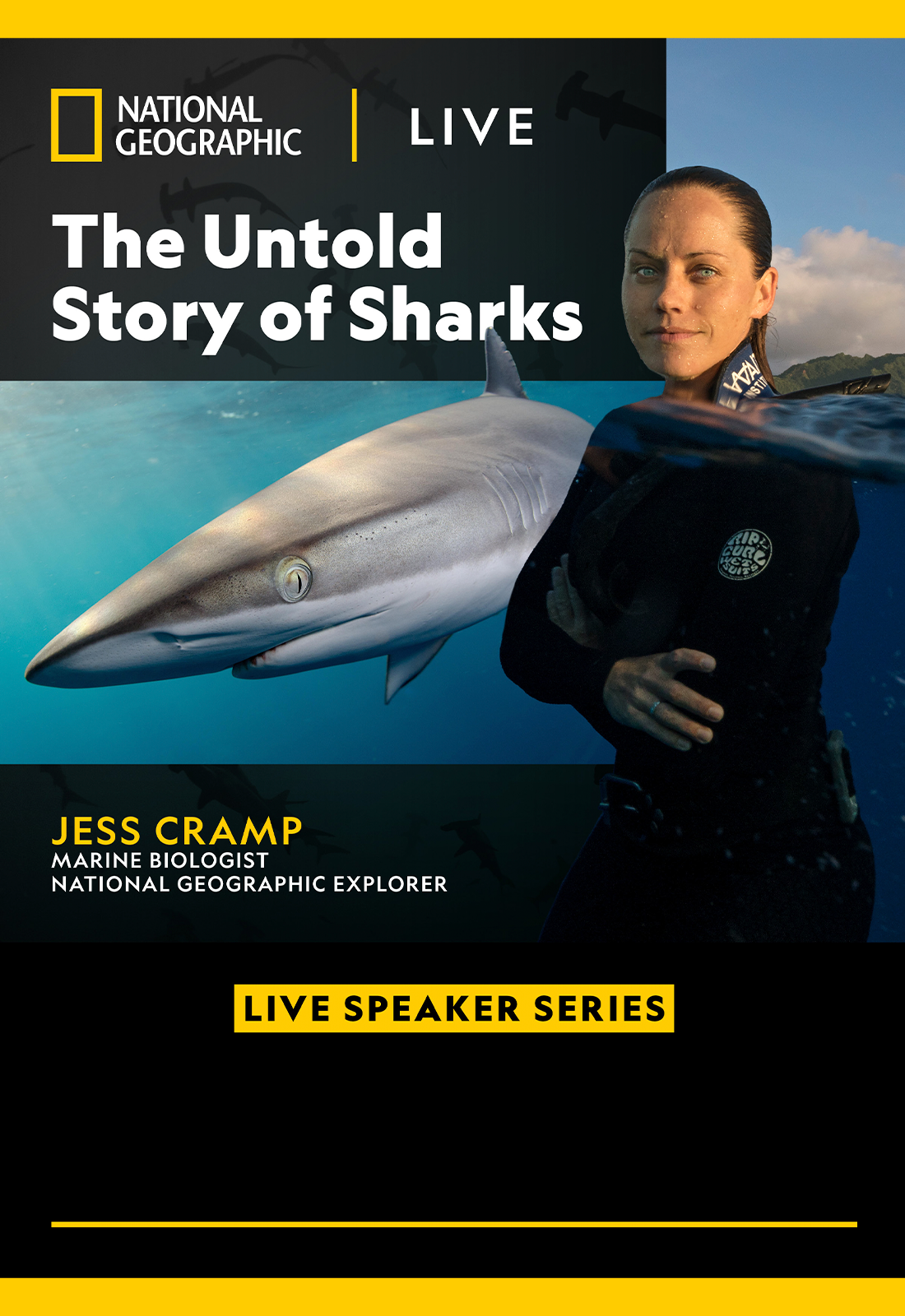 National Geographic Live - The Untold Story of Sharks at Kirby Center, 1 March | Event in Wilkes Barre | AllEvents