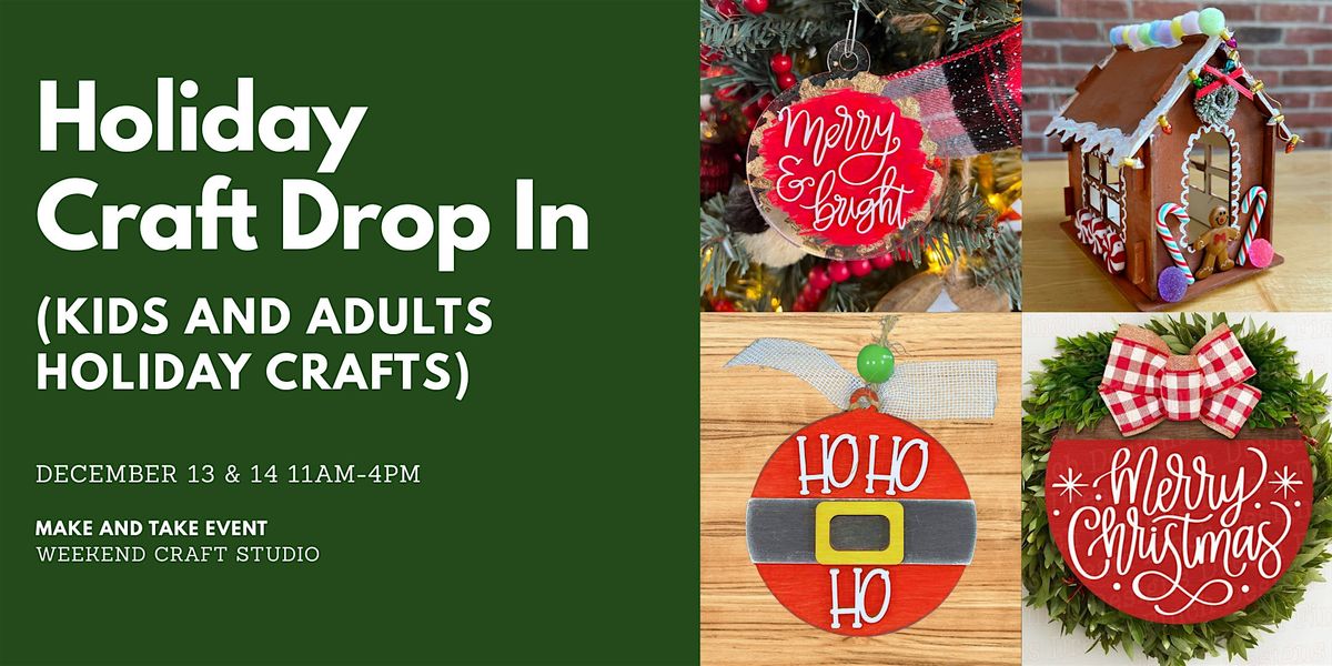 Open Studios Holiday Craft Drop in for Kid's and Adults, 13 December | Event in Norwood | AllEvents