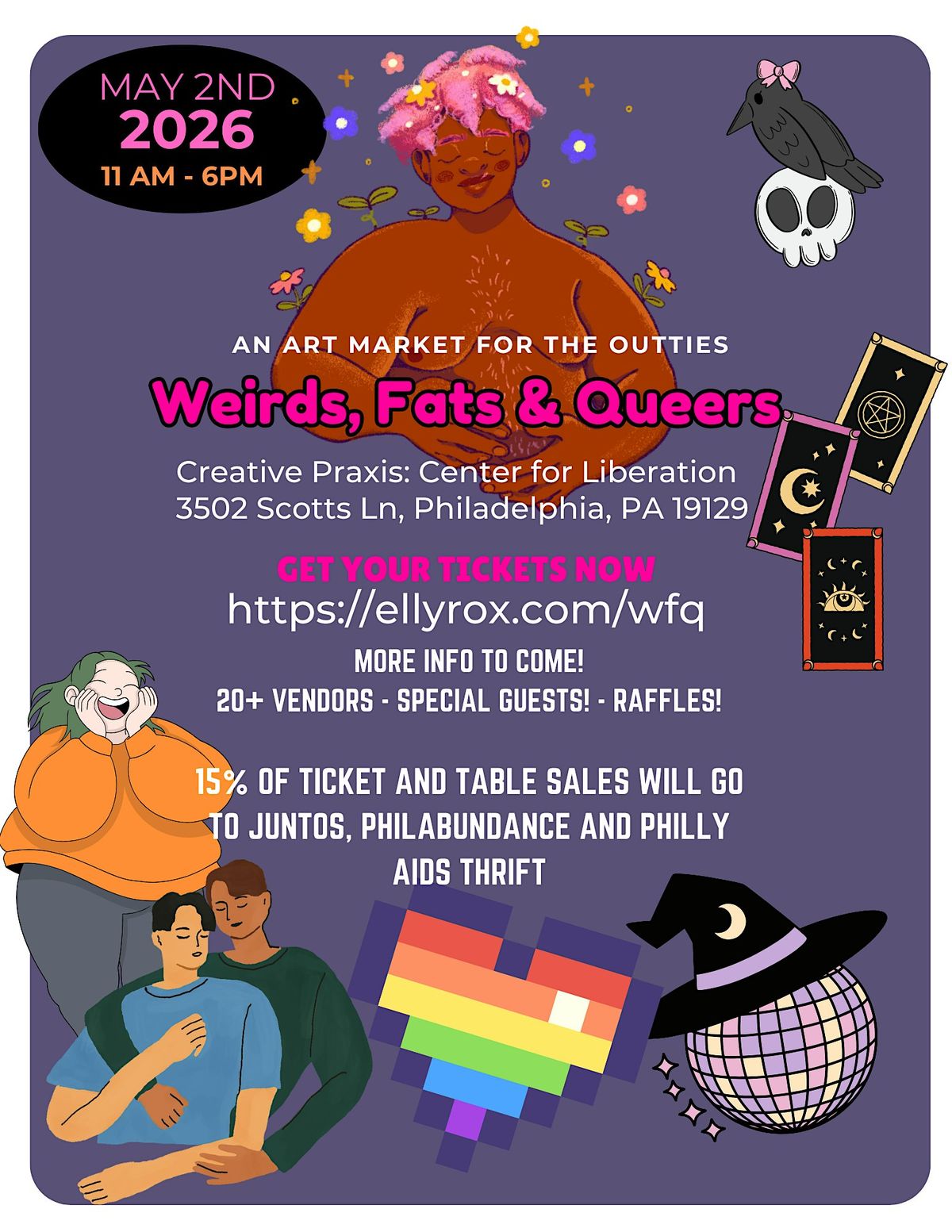 Weirds, Fats, and Queers!, 2 May | Event in Philadelphia | AllEvents