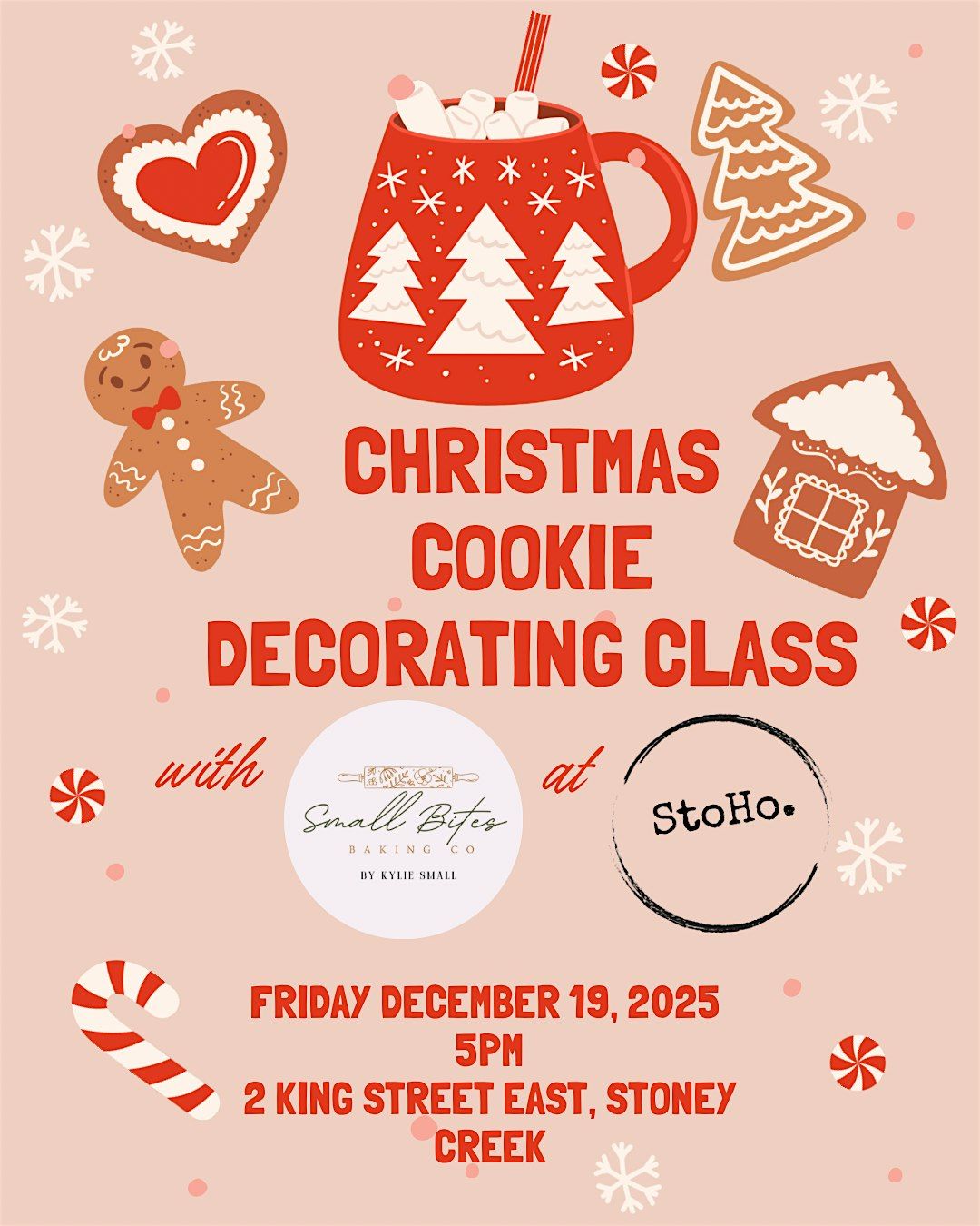 Christmas cookie class!, 19 December | Event in Hamilton | AllEvents