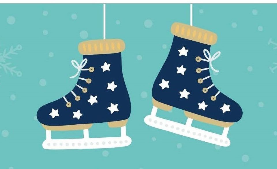 Ice Skating Party, City Park, Manhattan, Kansas, January 27 2024