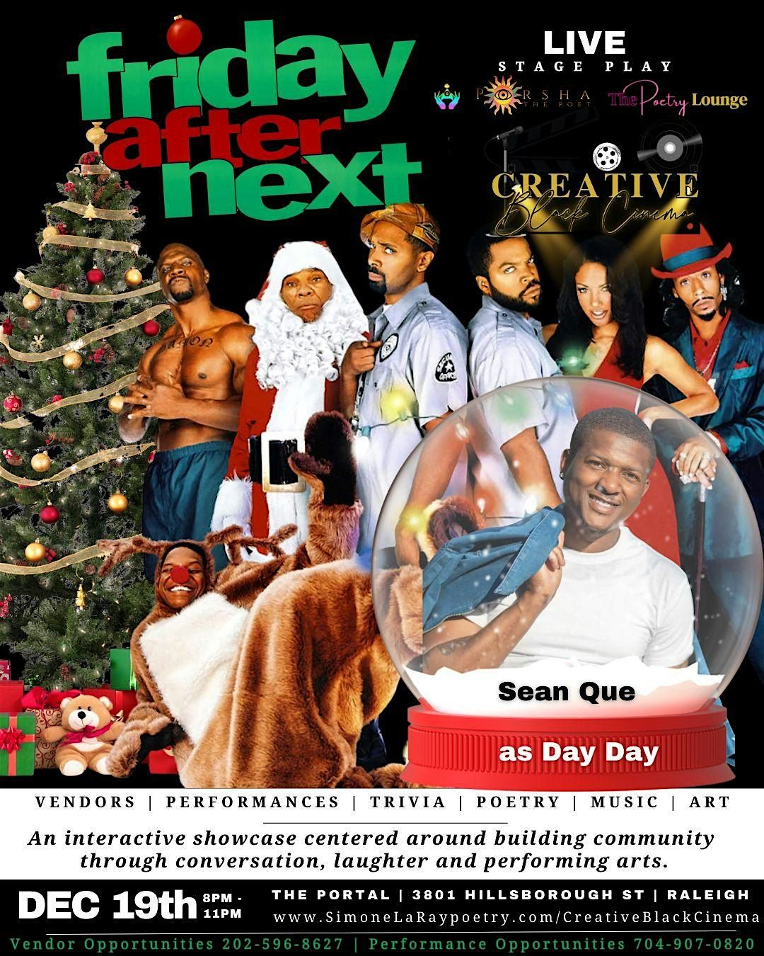 Friday After Next - Live Stage Play & Showcase- CLT, 20 December | Event in Charlotte | AllEvents