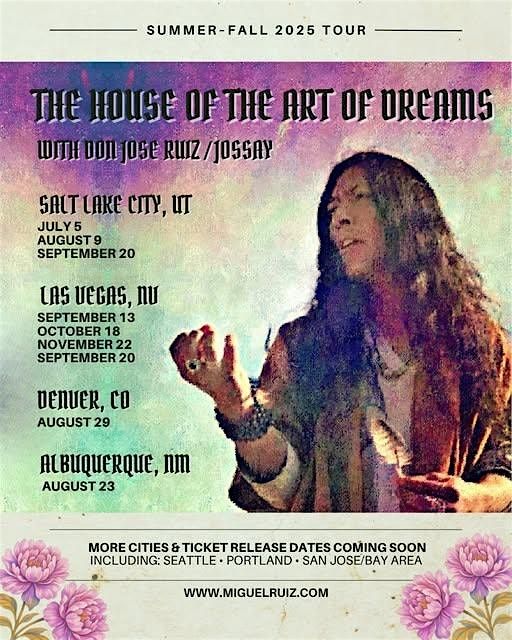 Don Jose Ruiz presents The House of the Art of Dreams Summer–Fall 2025 Tour, 13 December | Event in Las Vegas