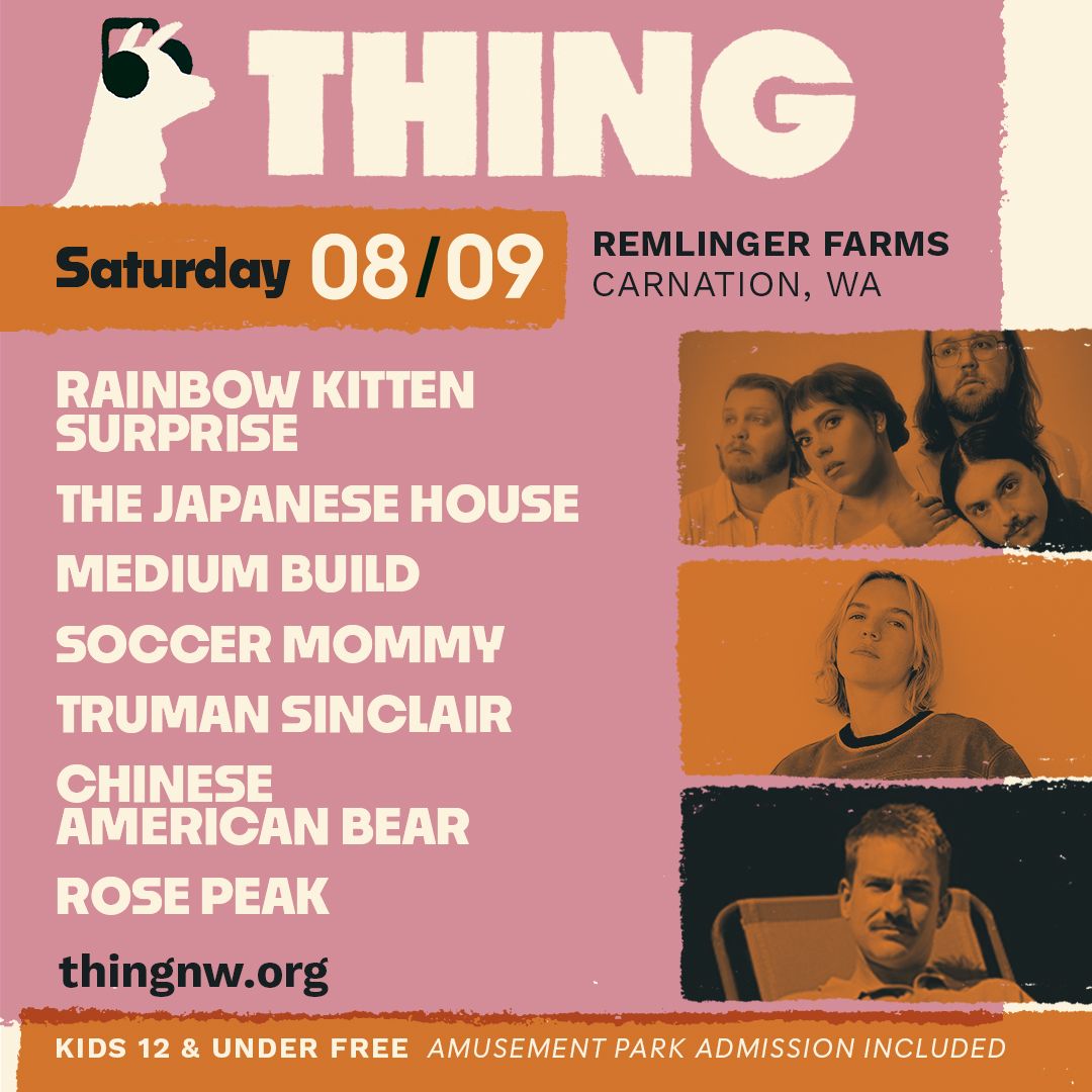 THING Festival: Rainbow Kitten Surprise  The Japanese House  Medium Build & Soccer Mommy, 8 August | AllEvents