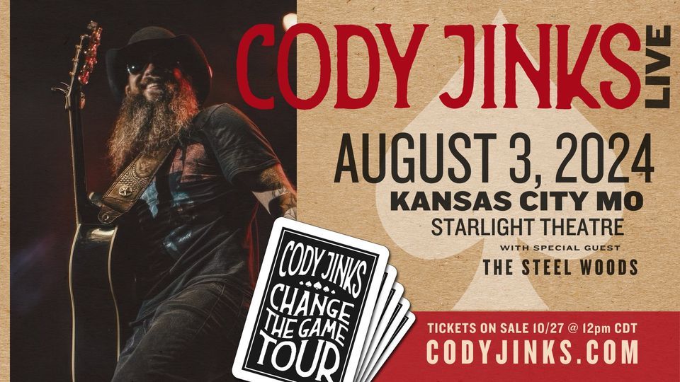Cody Jinks Kansas City, Starlight Theatre, Kansas City, August 3 2025