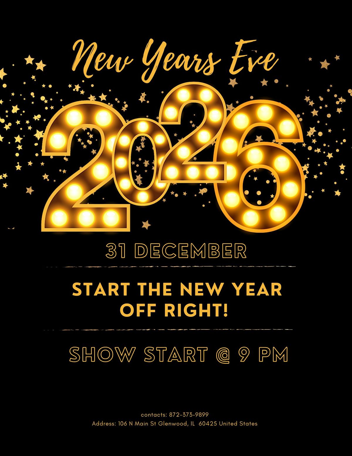 New Years Eve Party Special Guest *Spenzo, DJ Shon & DJ HoopDream