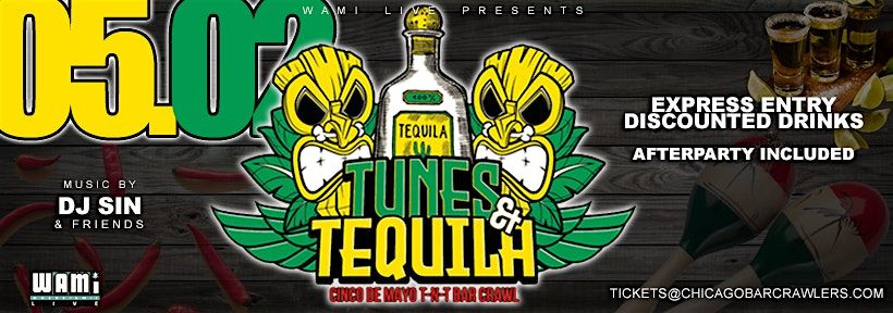 Chicago Cinco de Mayo Bar Crawl Banner