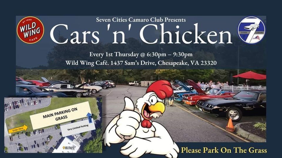 Cars and Chicken (Wild Wing Cafe, Chesapeake), Wild Wing Cafe (1437 Sam