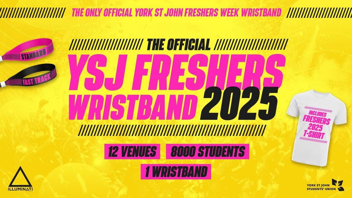 Official York St John Freshers Week 2025, 21 September | Event in York | AllEvents