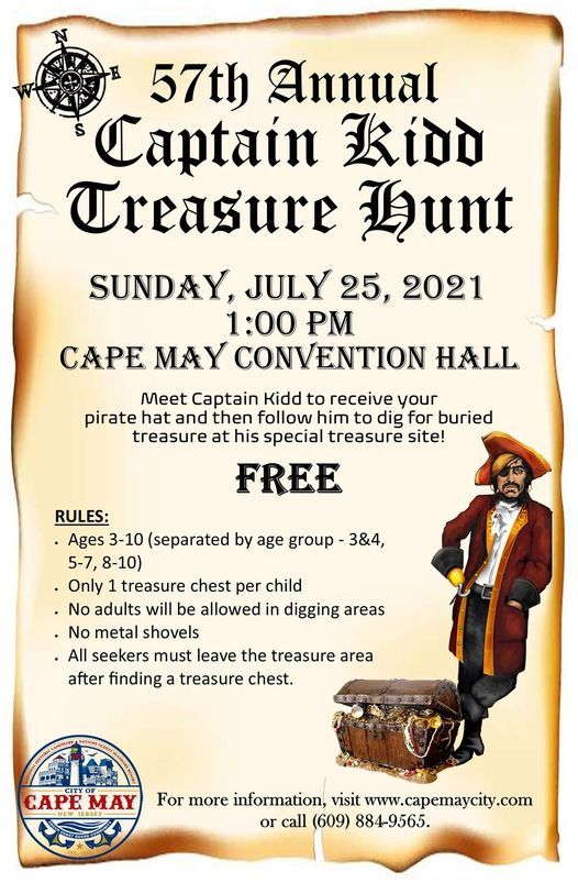18th July 2021 Events In Cape May Cape May Events July 2022