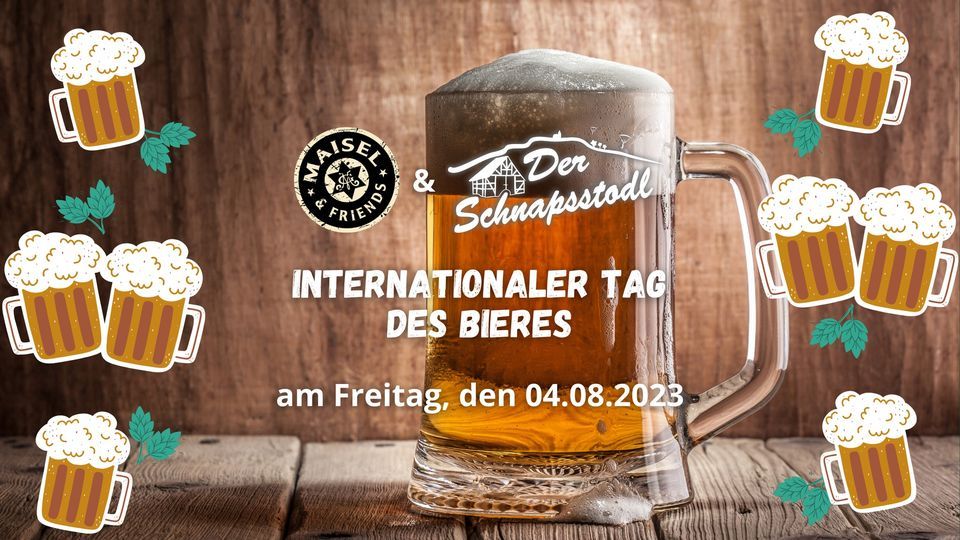 Internationaler Tag des Bieres, Der Schnapsstodl, Fuerth, 4 August 2023