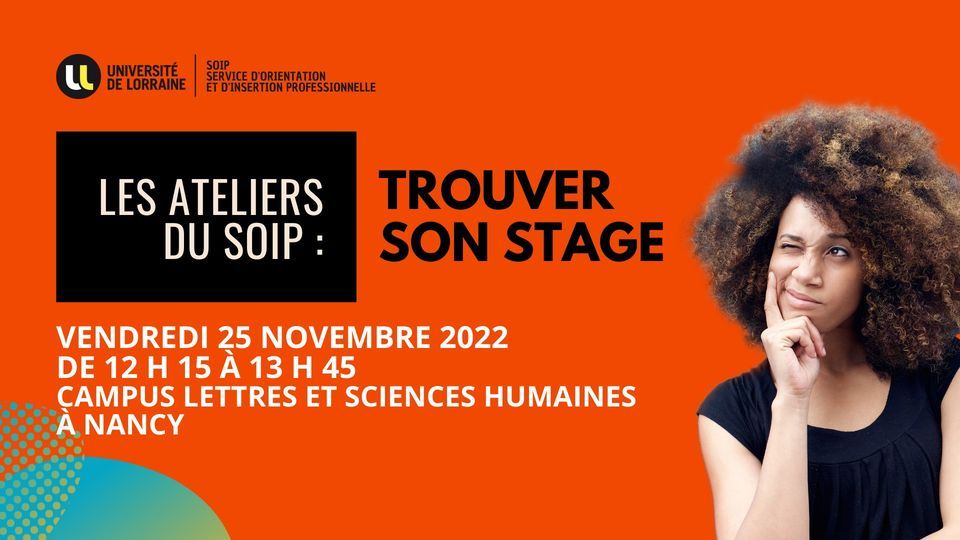[Les ateliers du SOIP] Trouver son stage, Campus Lettres et Sciences ...
