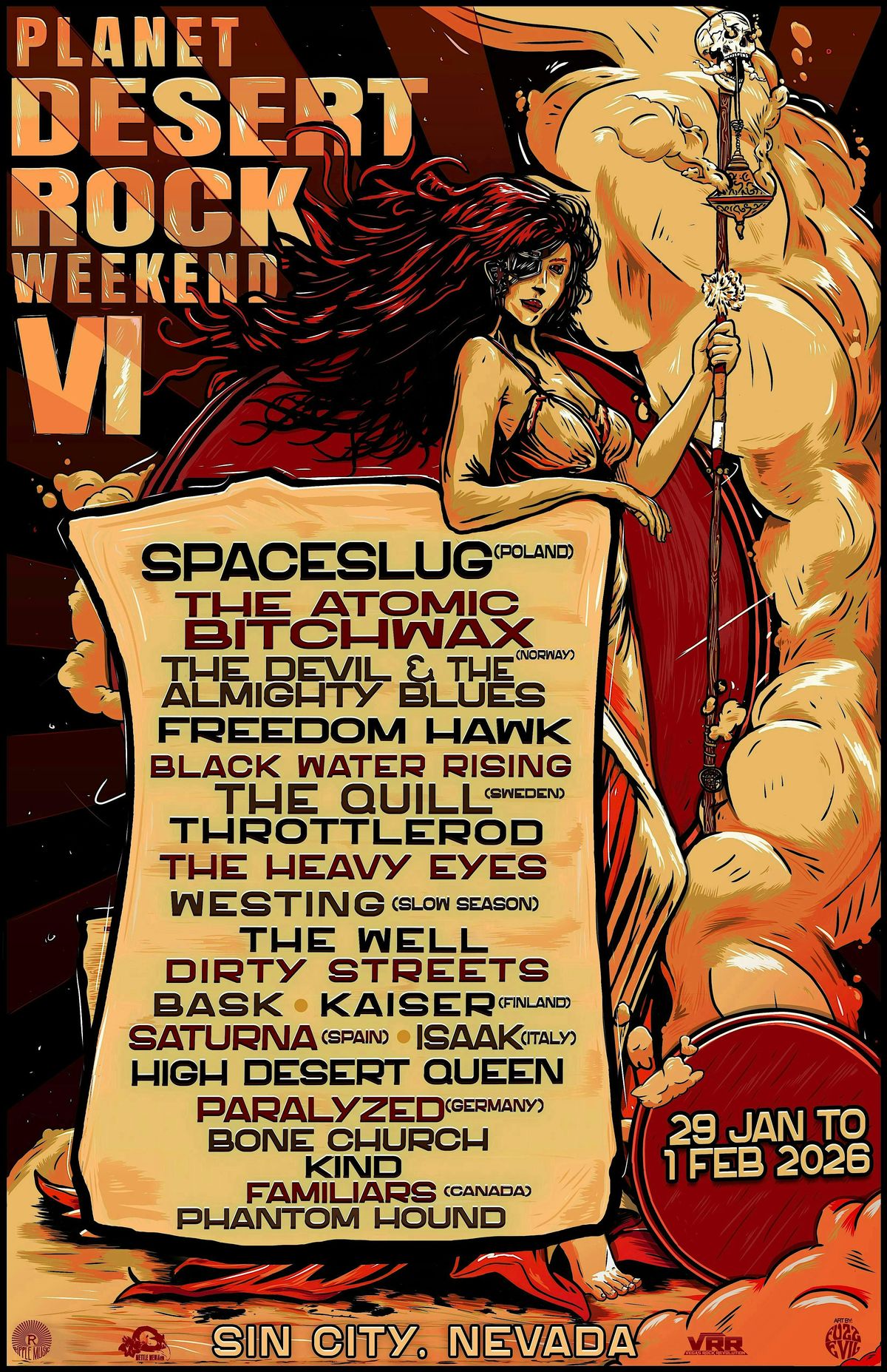 Planet Desert Rock Weekend VI - Night 3 - January 31, 2026, 31 January | Event in Las Vegas | AllEvents