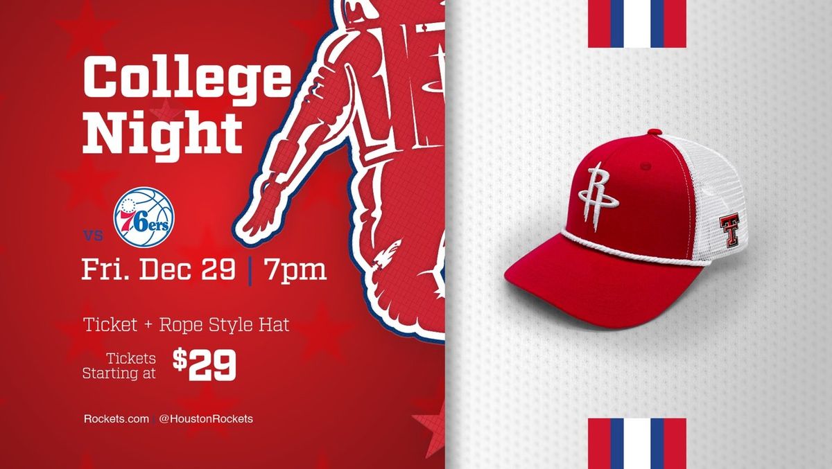 Houston Rockets at Philadelphia 76ers at Xfinity Mobile Arena, 22 January | Event in Philadelphia | AllEvents