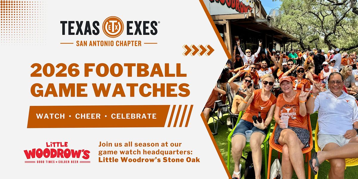 FAMILY FUN DAY - Texas v. Florida Game Watch Party, Little Woodrow's ...