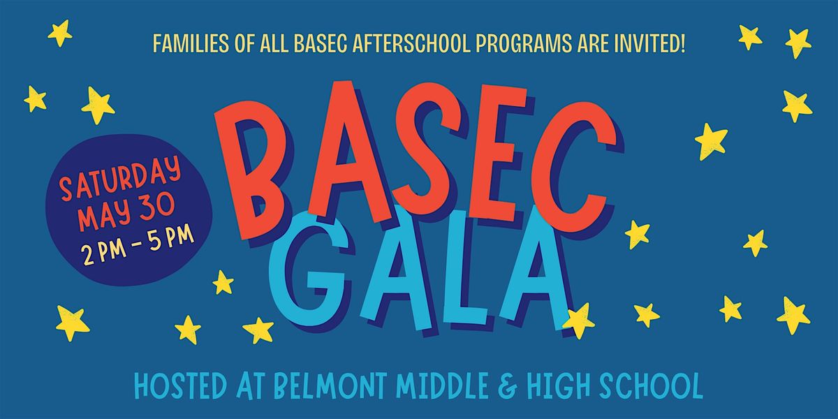 Annual BASEC Gala, Belmont High School, 30 May 2026 | AllEvents