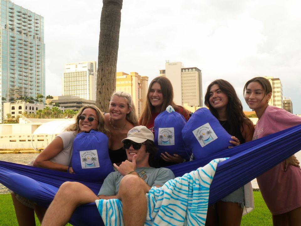 The Worlds Largest Hammock Hangout Coast to Coast, St. Pete Pier