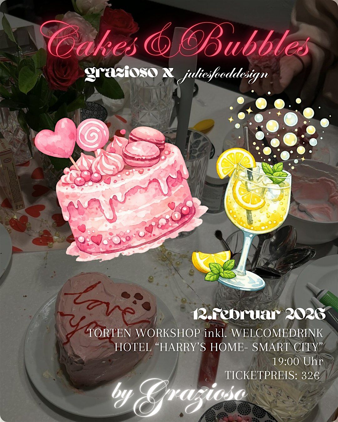 grazioso Cake & Bubbles, 12 February | Event in Graz | AllEvents