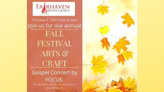 Fall Festival Arts Craft Fair And Concert 2265 Liberty Rd Lexington Ky 40509 4324 United States October 2 2021 Allevents In Lexington Art Fair 2022