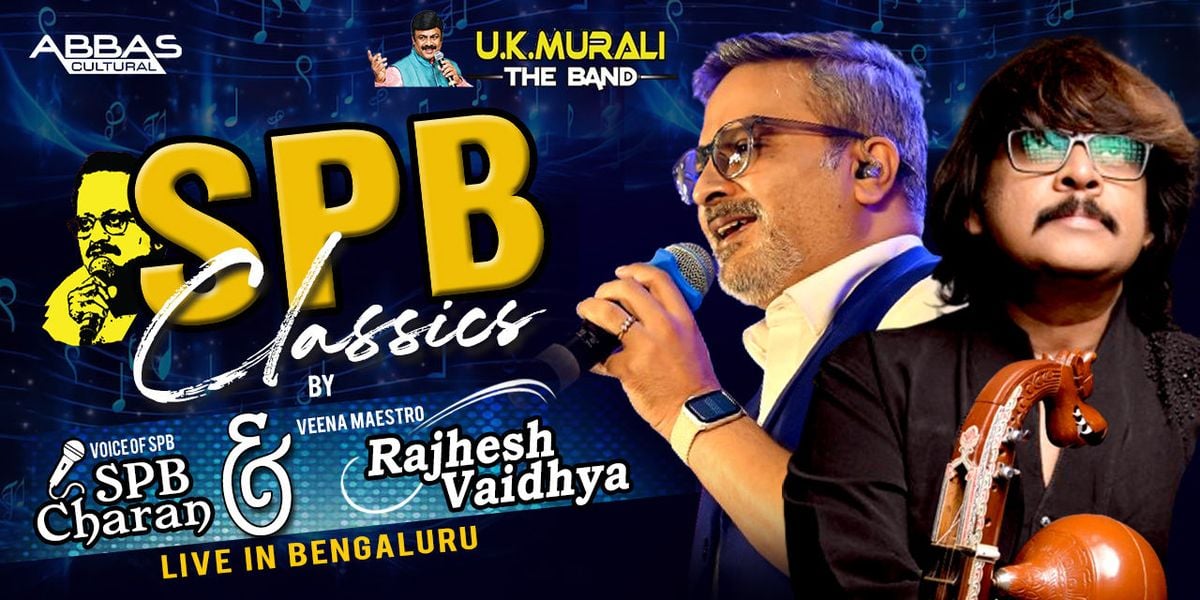 SPB CLASSICS by SPB CHARAN & RAJHESH VAIDHYA, 20 June | Event in Bangalore | AllEvents
