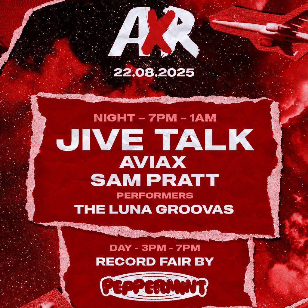 AXR - Jive Talk, Residents + Peppermint Record Fair | Event in Manchester | AllEvents