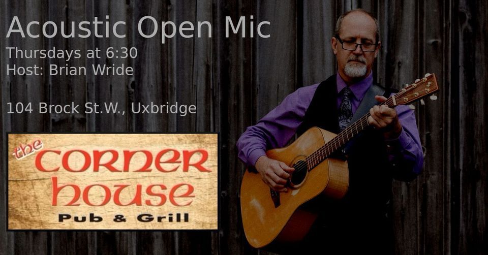 Open Mic at the Corner House, Uxbridge, The Corner House Pub & Grill