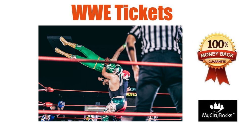 WWE Monday Night Raw Wrestling Tickets Greenville SC Bon Secours