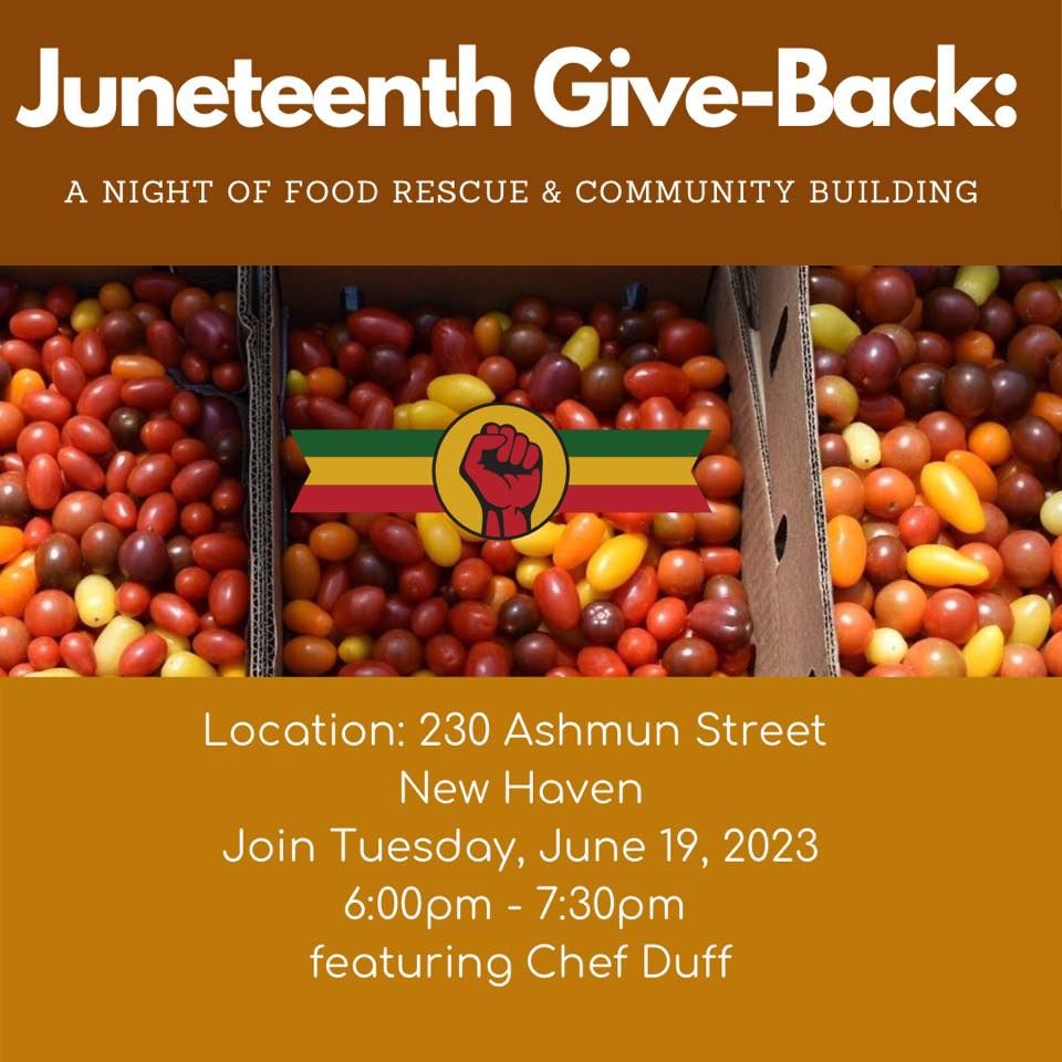 Give Back Event, 230 Ashmun St, New Haven, CT 065113549