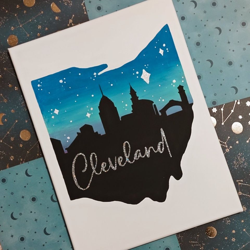 Cleveland Skyline Paint & Sip, Revive Cafe, Middleburg Heights, 20 May 2023 AllEvents.in