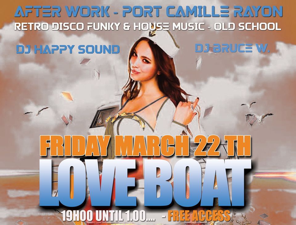 "LOVE BOAT" After Work Rios Banana Café Djs Live Happy Sound & Guest