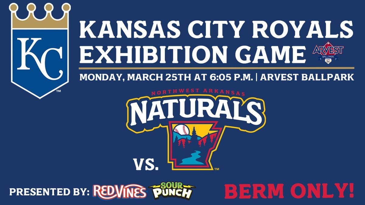 Kansas City Royals Exhibition Game, Arvest Ballpark, Springdale | AllEvents