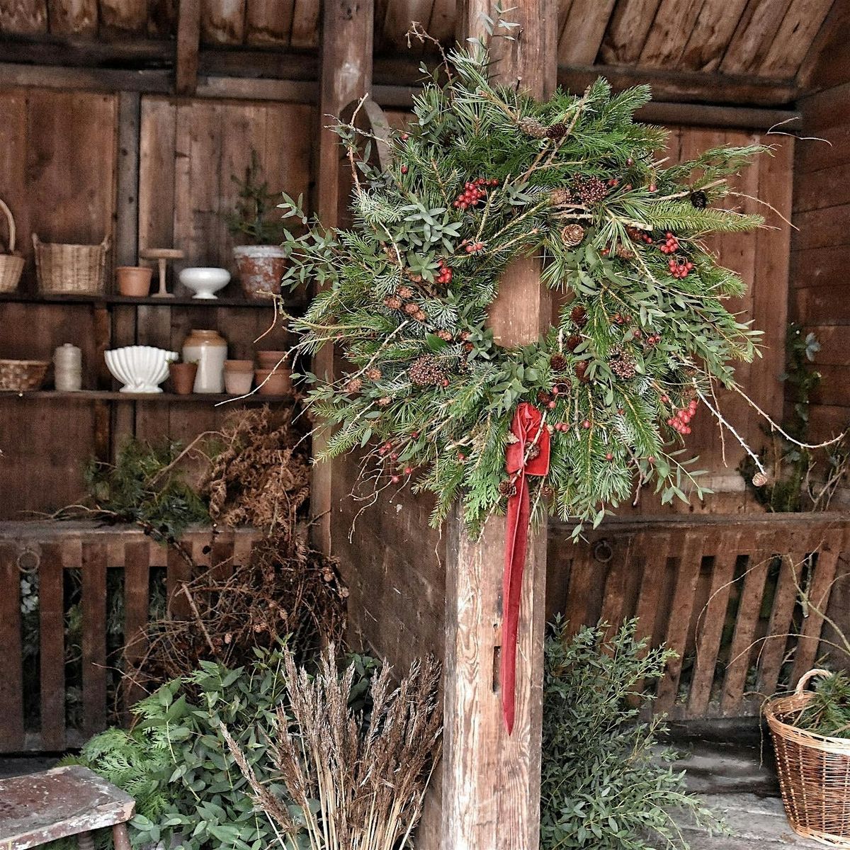Winter Wreath Workshop with Hollie Berries, 7 December | Event in Banchory | AllEvents