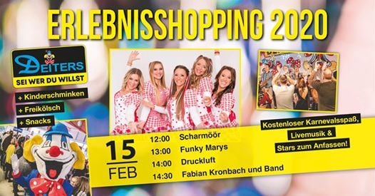 Erlebnisshopping Bei Deiters Deiters Frechen February 15 Allevents In