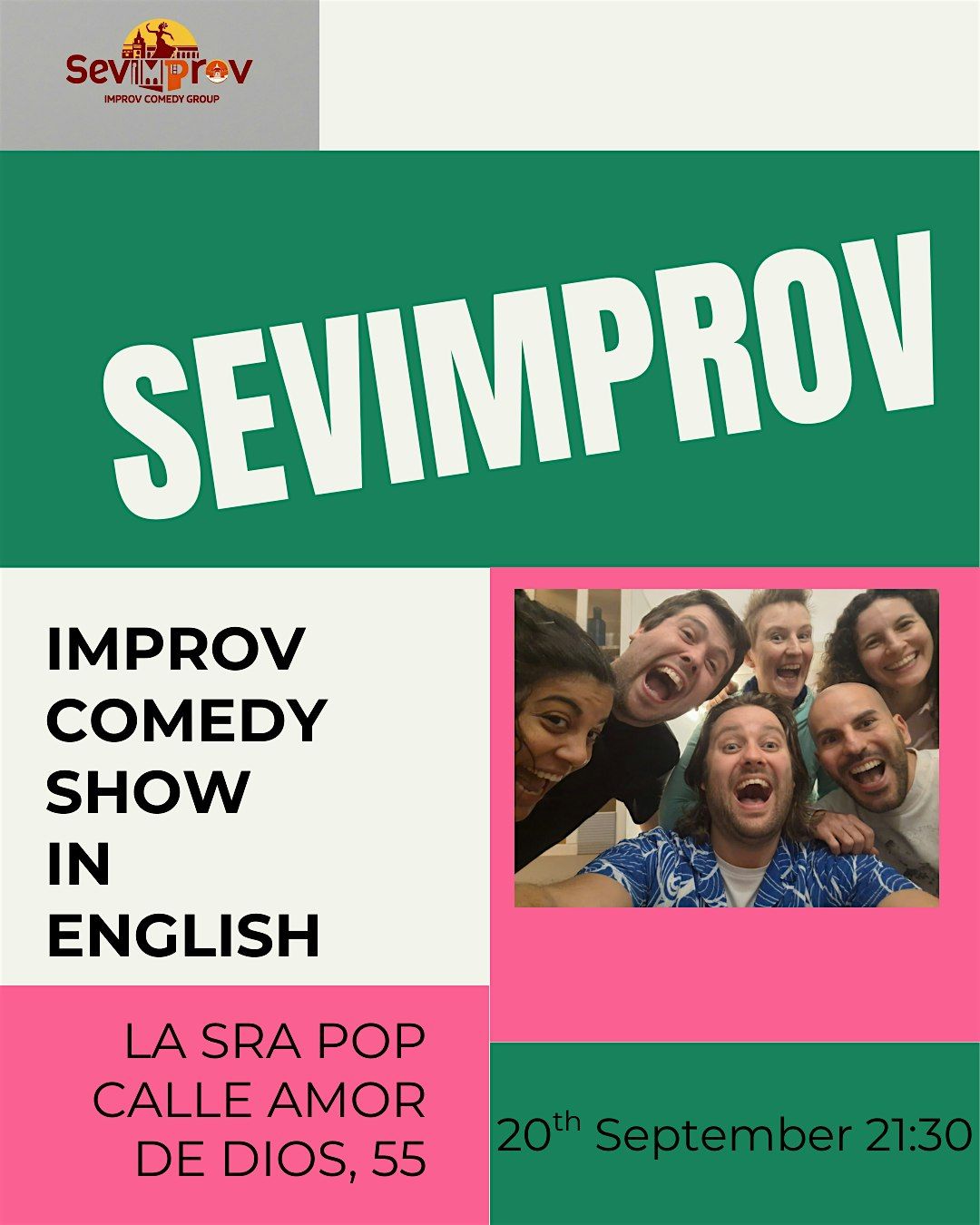 Sevimprov Christmas special, 5 December | Event in Sevilla | AllEvents