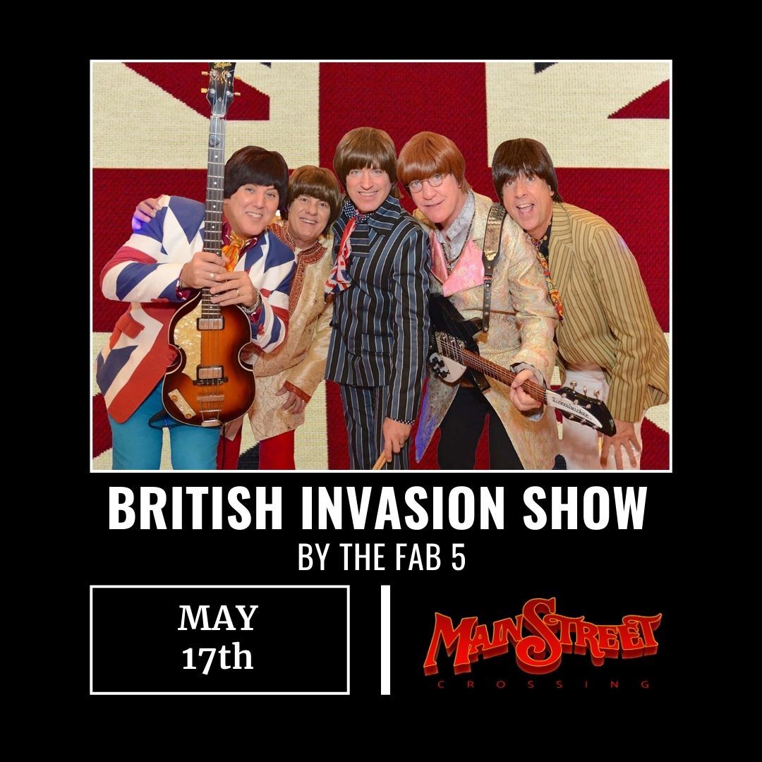 Fab 5 British Invasion Show, 23 August | Event in Tomball | AllEvents