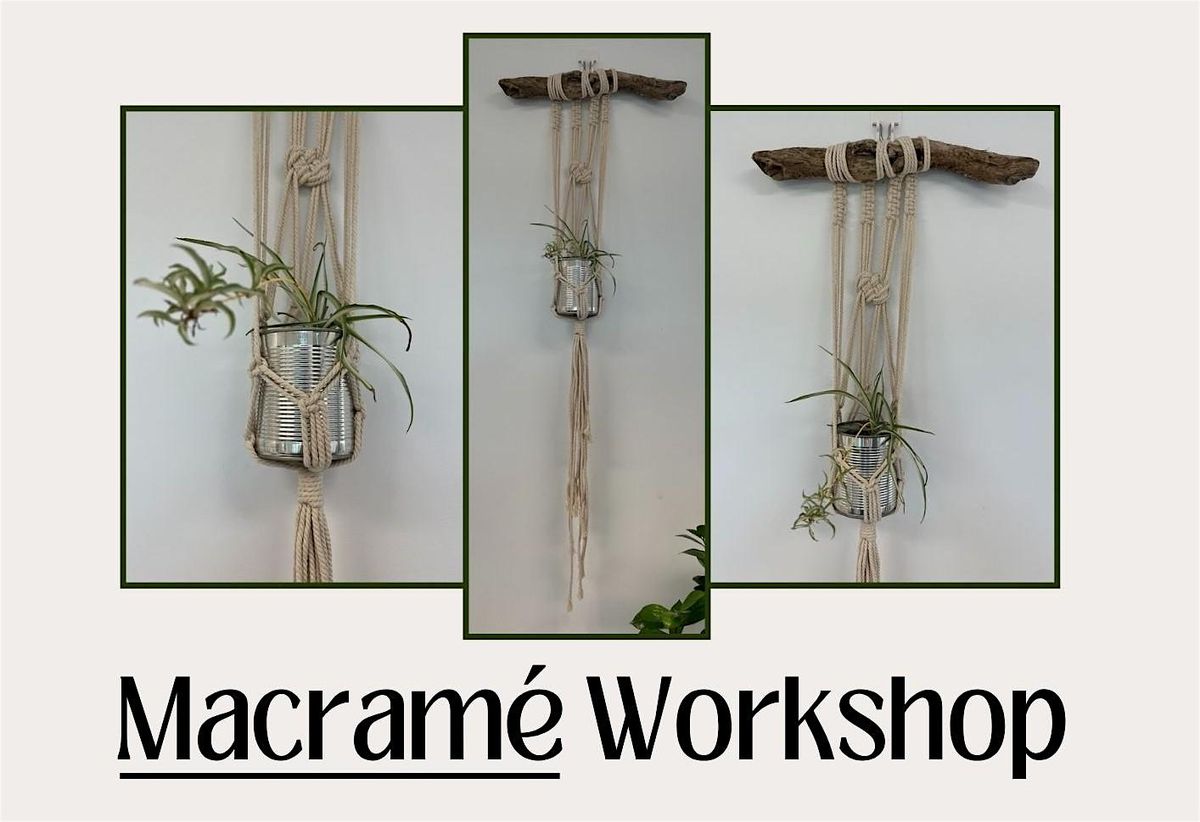 Macramé Workshop: Make a pot hanger, 3 December | Event in Mornington | AllEvents