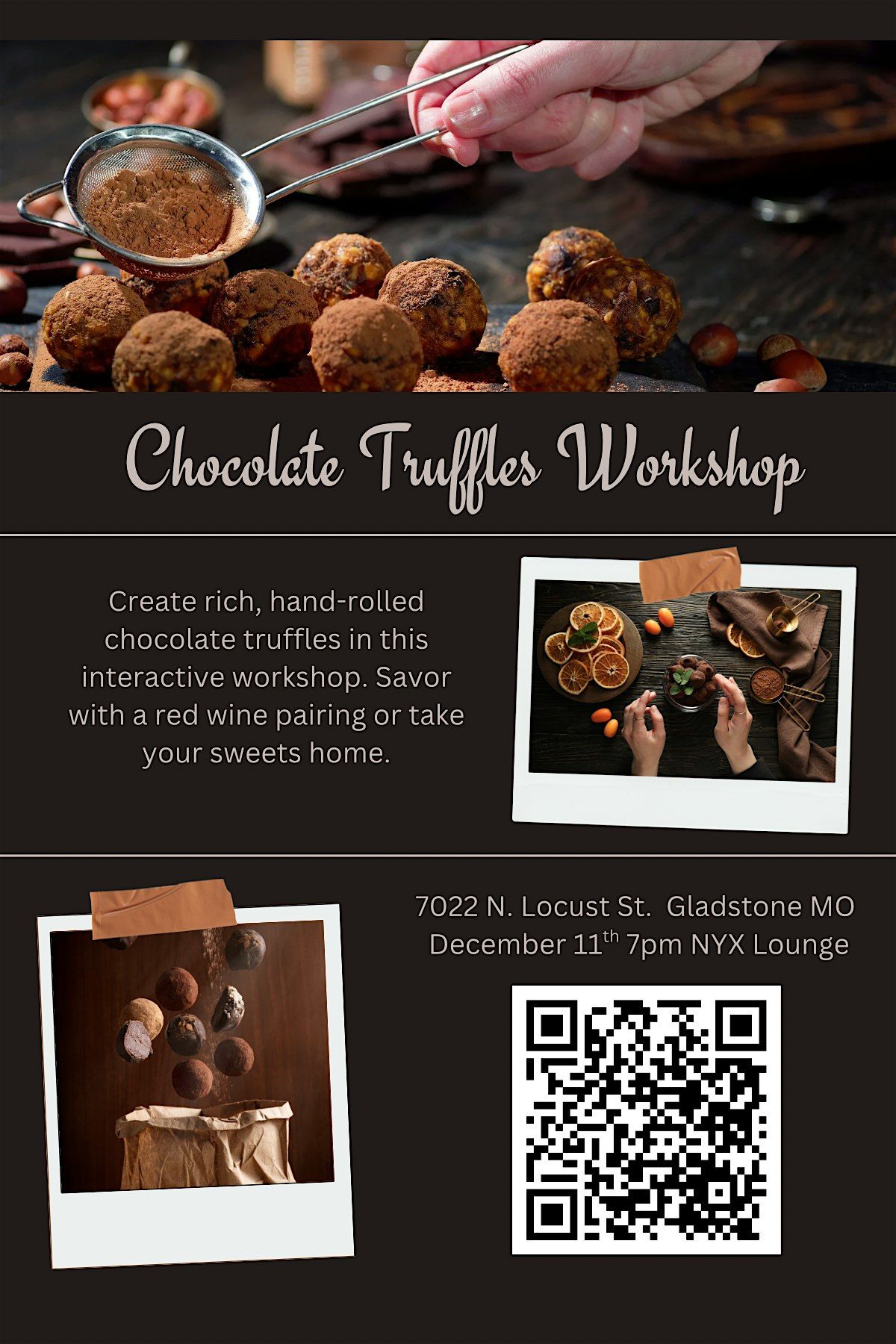 Chocolate Truffle Workshop, 11 December | Event in Gladstone | AllEvents