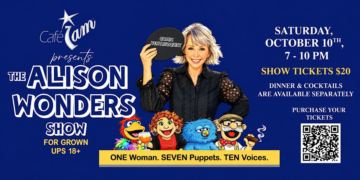 The Allison Wonders Comedy Show @ Cafe I AM, Café I AM, Sandy Springs ...