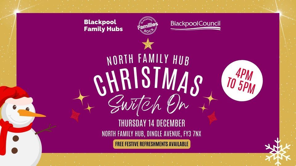North Family Hub Christmas SwitchOn, North Family Hub, Dingle Avenue
