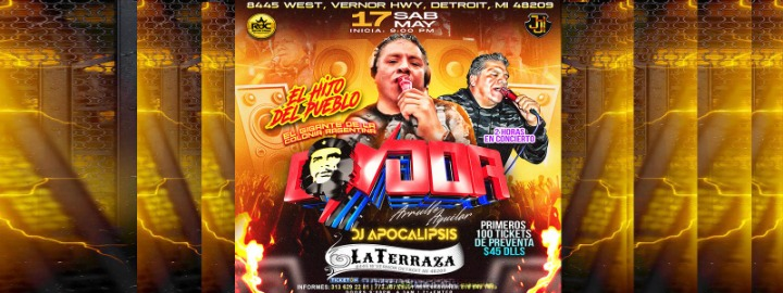 SONIDO CONDOR & MAS, 17 May | Event in Detroit | AllEvents
