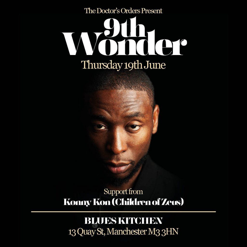 9th Wonder (Little Brother), 19 April | Event in Manchester | AllEvents