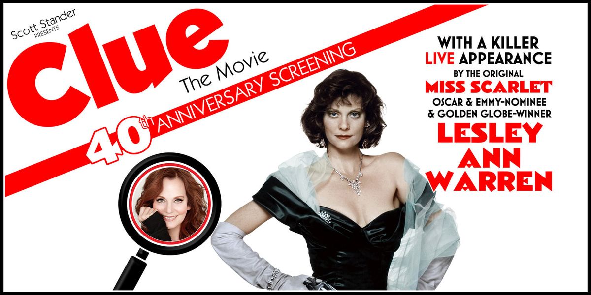 Clue Live Screening with Lesley Ann Warren, 13 November | Event in Royal Oak | AllEvents