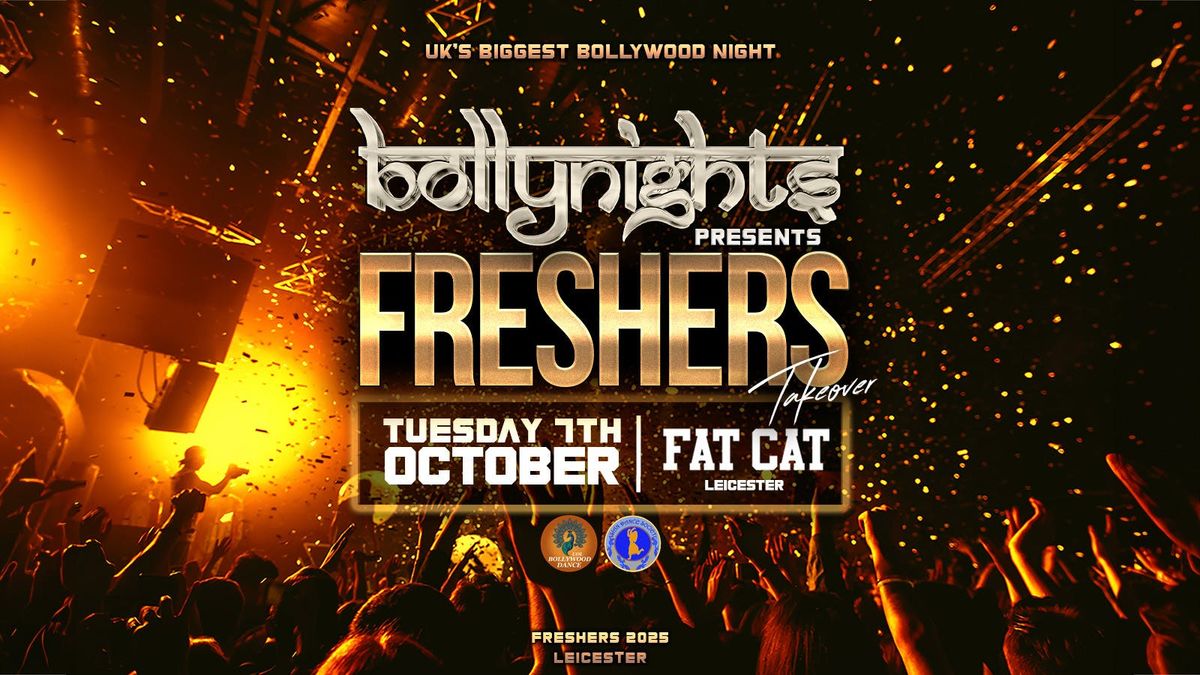 Leicester Bollynights - Freshers Takeover | Tuesday 7th October | Fat Cat, 7 October | Event in Leicester