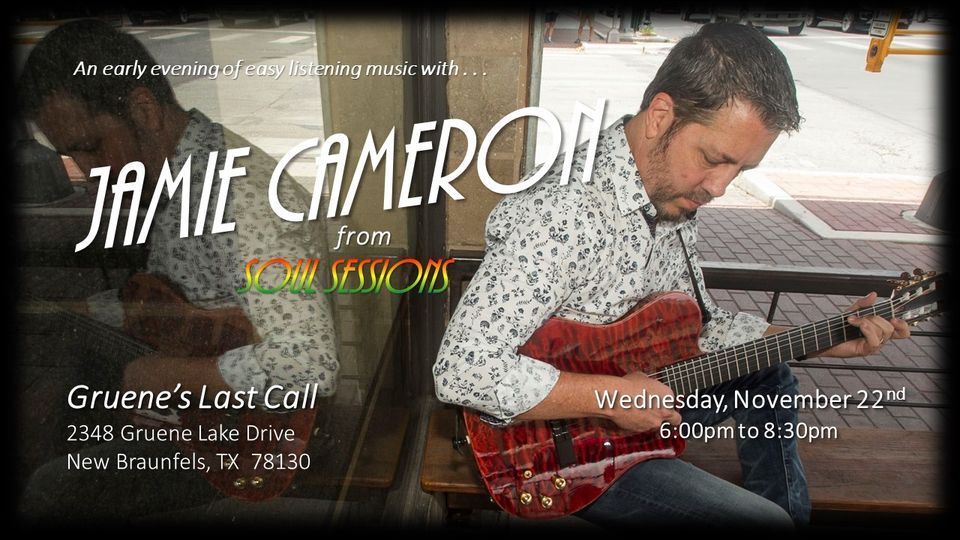 Jamie Cameron from Soul Sessions, Gruene's Last Call, New Braunfels, 22 ...