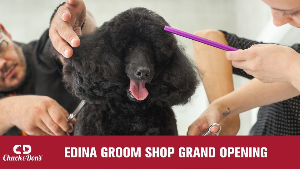 Edina Groom Shop Grand Opening, Chuck & Don's Pet Food & Supplies
