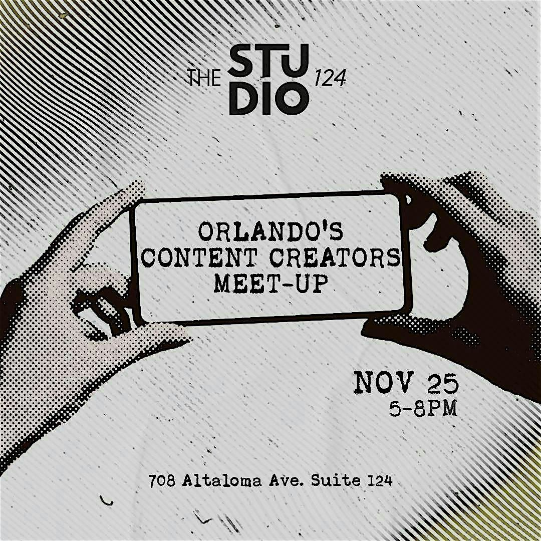Orlando's Content Producers meet up, 23 December | Event in Orlando | AllEvents