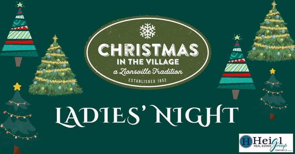 Zionsville Ladies Night, Zionsville Main Street, December 14 2023
